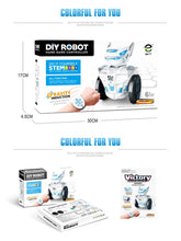 Remote Control Animal Education Children's Watch induction robot Vehicle Robot Assembly DIY Induction Robot Toy for Xmas Gift