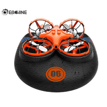Eachine E016F 3-in-1 EPP Flying Air Boat Land Driving Mode Detachable RC Drone Quadcopter For kid Gift