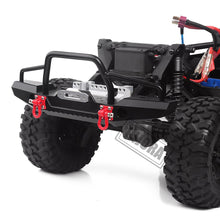 INJORA 1:10 RC Rock Car Metal Front Bumper with Led Light for Axial SCX10 90046 90047 Traxxas TRX-4 RC Crawler