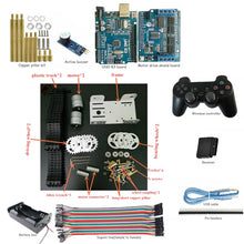 Joystick Control Smart Robot Tank Chassis for PS2 with Dual DC 12V Motor+Control Board+Motor Driver Board for DIY Project T101