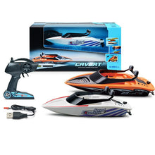 High Speed RC Boat 15km/h 2.4GHz 4 Channel Electric Workbale on The Water Radio Remote Control Racing Toy for Childern Best Gift