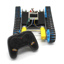 HobbyLane Kids DIY Assembled Tank Model with Remote Control Handicraft Experiment Material Educational Science Toys