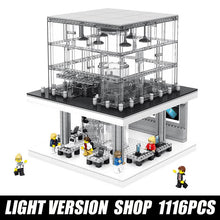 Yeshin SD6900 City Street Building The Legoing Apple Store Assembly Toys Model Building Blocks Bricks Kits Kids Christmas Gift