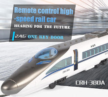 New Remote Control Simulation Track Train Children's Toy Rechargeable Voice High Speed Rail Car Parent Child Interactive Toys