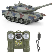 Kids 778-1/2/3/4 Simulation 1:24 RC Battle Tank Toys Crawler Light Remote Control Heavy Machine Tanks Toys For Children Gift