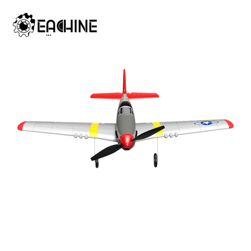Eachine Mini P-51D EPP 400mm Wingspan 2.4G 6-Axis RC Airplane Trainer Fixed Wing RTF One Key Return for Beginner