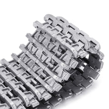 2pcs Metal Tracks s Crawler Chain for Heng Long Taigen Tiger 1 1:16 Scale DIY RC Tank German tiger Replacement spare