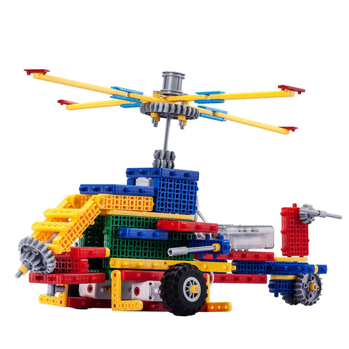 DIY Hand Made Science MRT 1-Brain FK Colorful Robots Bulding Block Kit Assembly Educational Robot Toy For Beginner 6-8 Years Old