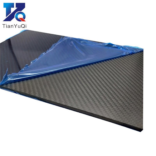 200X300 mm High Composite Hardness Material Carbon Fiber Board 0.5, 1,1.5, 2,3, 4, 5mm Carbon Plate Panel Sheets