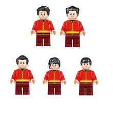 Chinese Street Building Blocks Model Assembly Legoing Bricks Dragon and lion dance Model Kit New Year Gifts Toys for Children