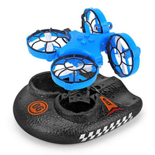 3in1 Mini Drone RC Drone Quadcopter/Vehicle/Hovercraft Boat Kids Toys For Sea Land and Air Dron Children's Toys