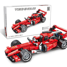Formula F1 Racing Compatible Legoing Boys Diy Educational Assembled Sports Car Model Kit Building Blocks Brick Children Toys P44