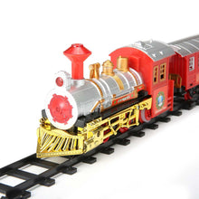 12pcs Lights & Sounds Classic Christmas Train Christmas Festival Child Gifts Decor Ornament Gift 2 STYLE