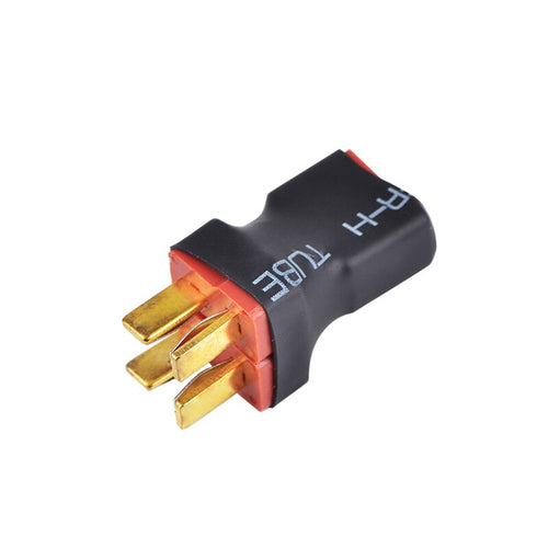 one FeMale T Plug to two Male T Plug Connector for RC Model Drone Adapter Wirings Spare Parts