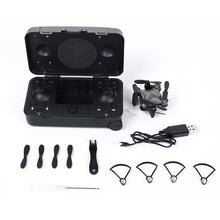 2.4G WIFI DH-120 Luggage drone mini folding quadcopter remote control altitude hold real-time transmission fpv 4-axis RC drone