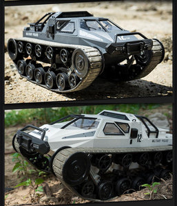1203 World of RC Tank Car 2.4G 1:12 High Speed Full Control Vehicle Models 5M Wading Depth With Gull-wing Door Metal Crawler