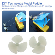 2pairs Rc Boat DIY 2mm Propellers D36mm / D42mm 3 Blades CW / CCW Electric Nylon Prop / Screw For Rc Boats Models 2mm Shafts