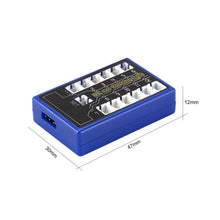 2019 NEW 12 Ultra LED Flashing Bright Light Strobe Lamps Kit System for 1/10 1/8 RC Drift HSP TAMIYA CC01 4WD Axial SCX10 RC Car