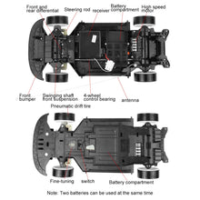 HIINST 1:10 70km/h 2.4G RC Car Drift Racing Car Championship 4WD Double Battery Off Road Radio Remote Control Vehicle toys&gifts