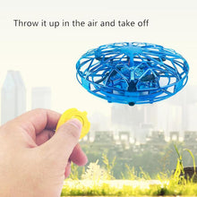 Anti-collision Induction Aircraft Toy UFO Ball Sensing Mini Drone for Kids Toys