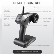 JJRC S1 RC Boat 4CH 2.4GHz RTR 25KM/h Waterproof Turnover Reset High Speedboat S1 Pentium/S2 Shark/S3 Latitude Kids RC Boats Toy