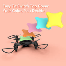 Colored Shell Drones Foldable Mini Drone Eachine HD 4K 720P Camera Drones Hubsan Zino Wifi FPV Quadcopter Wide Angle RC Dron