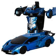 RC Car Transformation Robots Sports Vehicle Model Robots Toys Cool Deformation Car Kids Toys Gifts For Boys Dropshipping