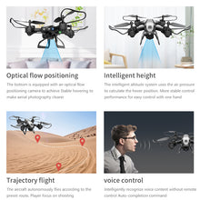 RC Drone WiFi FPV Camera 4K Dual Drone Optical Positioning RC Helicopter Altitude Hold Long Flight Time Foldable Quadcopter Dron