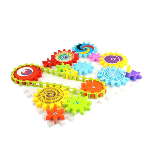 96pcs/Set Butterfly Assembling Model Building Kits Plastic Whirl Gear Chain Blocks Toys Gifts for Kids Children