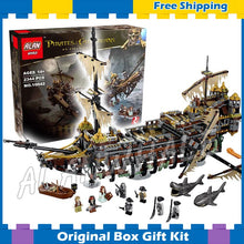 2324pcs Battle Ship Pirates of the Caribbean Silent Mary Flagship 10680 Model Building Blocks Bricks Boys Compatible With Lego