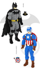 New Super Hero Spider Model Building Blocks Man Assemble 3D Model DIY Diamond Micro Bricks Kits Toy for Children Gifts