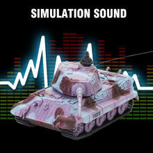 Mini Remote Control 1/72 RC Tank 2203 8-channel Tank Car Track Drive Tanker Toy for Children Xmas Gift New Design