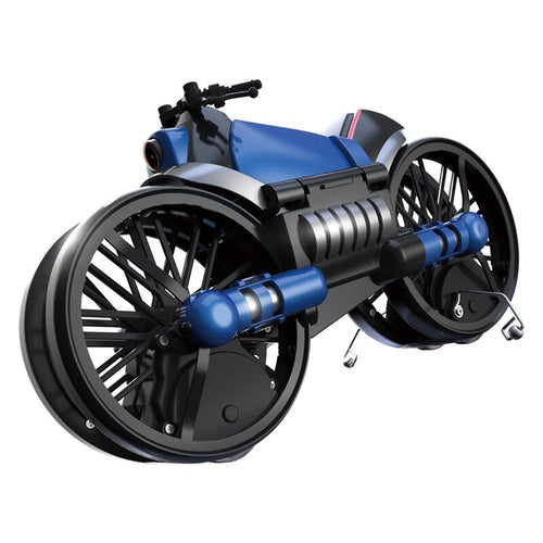 2-In-1 Variant Remote Control Motorcycle Drones with Camera Wifi Folding Toy