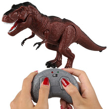 Moving Walking Roaring Dinosaur Remote Control Electronic Light Sound Kids Toy Halloween Gifts FO Sale