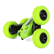 Rc Car High Speed 3D Flip Remote Control Car Drift Buggy Crawler Battery Operated Stunt Machine Radio Controlled Green Climbi