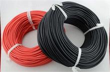 2PCS 1 Meter 1M Red+ 1M Black Silicon Wire 12AWG 16AWG 18 20 22 24 26 28 30 AWG Heatproof Soft Silicone Wire SR Wire
