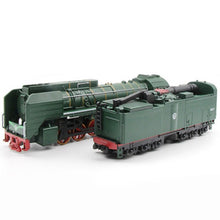 Steam Train Locomotive Alloy Model Toy Cars Pull Back Sound Light Model Toys for Children