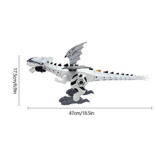 Intelligent Dinosaur Model Electric Remote Control Robot Mechanical Spray Dinosaur-Shaped Electric Toy Children Hobby Toys