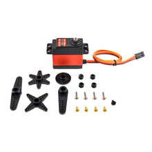 Waterproof 180/270 / 360 Degree 20KG 25KG 30kg 35kg Large Torque Digital Coreless Servo Aluminium Metal Gears 25T Arm For RC Car