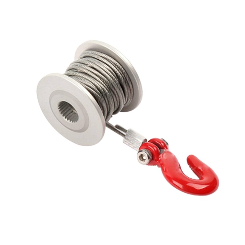 GRC 25T Servo Winch Drum RC Rock Crawler Steering Gear Winch Upgrade Accessories