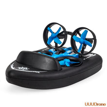 3-in-1 EPP Flying Air Boat Land Driving Mode Detachable One Key Return RC Drone Quadcopter RTF