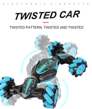 Twisted RC Car Off-Road Vehicle Stunt Gesture Remote Control Drift Light Music Drift Dancing Double Side Driving Stunt Car gesto