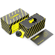 Caddx Ratel 1/1.8 Inch Starlight Hdr Osd 1200Tvl Ntsc/Pal 16:9/4:3 Switchable 2.1Mm Lens Fpv Camera for Rc Drone(Ratel+2.1Mm Len