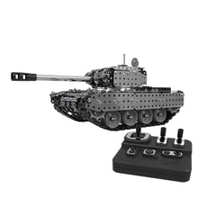 LeadingStar Stainless Steel Assembly Remote Control Tank 952PCS Wireless Remote Control Military Model Toy