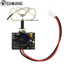New Arrival Eachine TX02 Super Mini AIO 5.8G 40CH 200mW VTX 600TVL 1/4 Cmos FPV Camera For FPV Multicopter