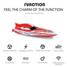 Cool 2.4G Kids Toys 4 Functions Mini RC Speedboat Boat Remote Control Toys for Boys Children