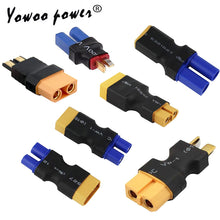 Amass XT60 to XT90 TRX XT30U EC3 EC5 4.0mm banana Female to Male Converter Adapter Plug For Lipo Battery RC Parts Custom Made