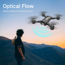 F88 Drone 4K WIFI FPV dual Camera Drone RC Quadcopter professional Optical Flow 18min Flight time Foldable dron VS kids zino pro