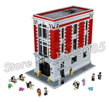 586pcs Ghostbusters Ecto-1 & 2 Movie Police cars 16032 Model Building Blocks Assemble Bricks Children Sets Compatible With Lego