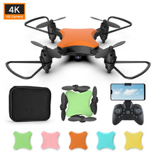 Colored Shell Drones Foldable Mini Drone Eachine HD 4K 720P Camera Drones Hubsan Zino Wifi FPV Quadcopter Wide Angle RC Dron